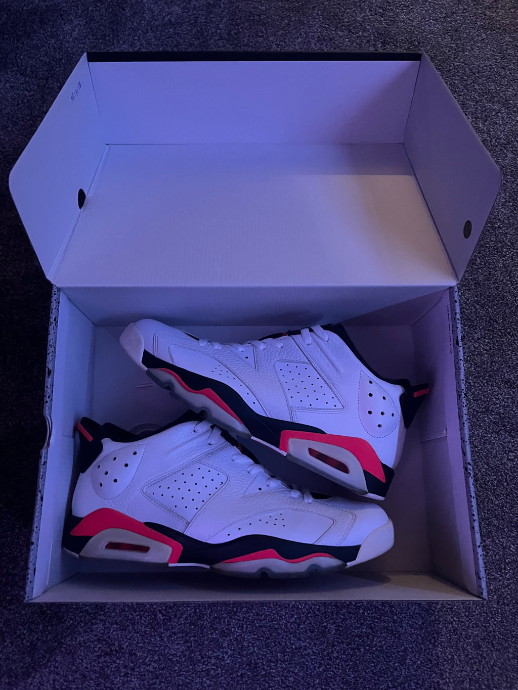 Jordan 6 reverse infrared low