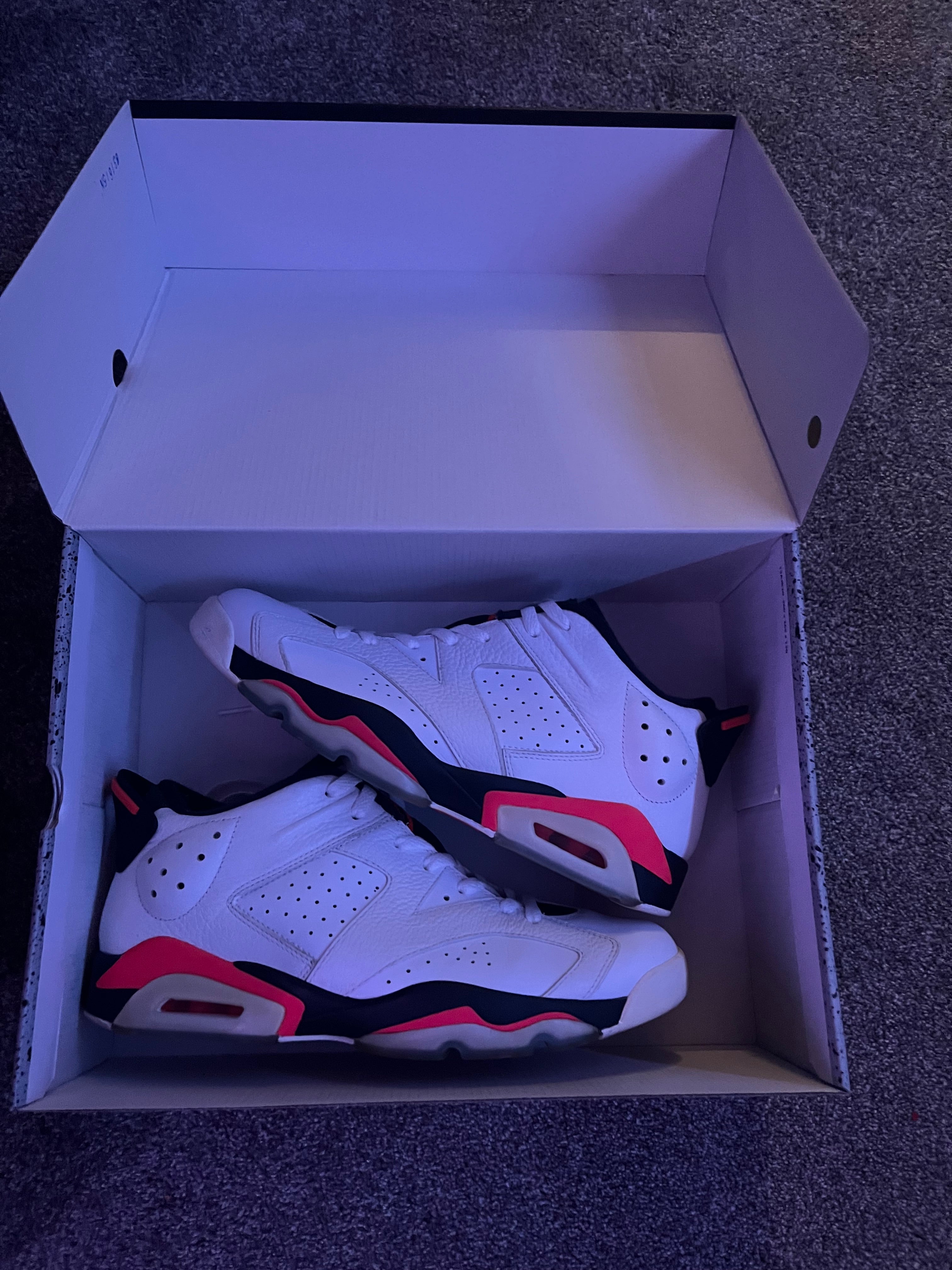 Jordan 6 reverse infrared low
