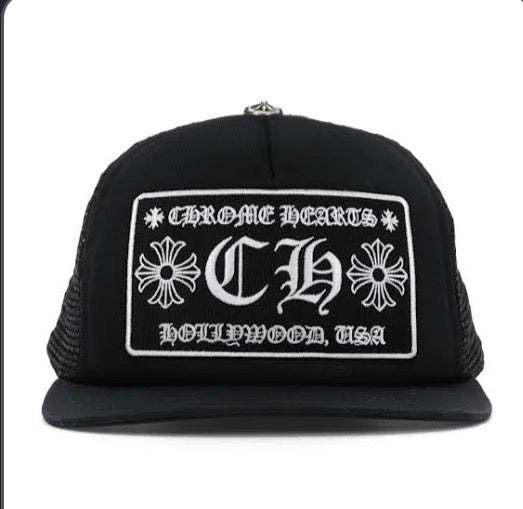 Chrome hearts trucker Hollywood hat