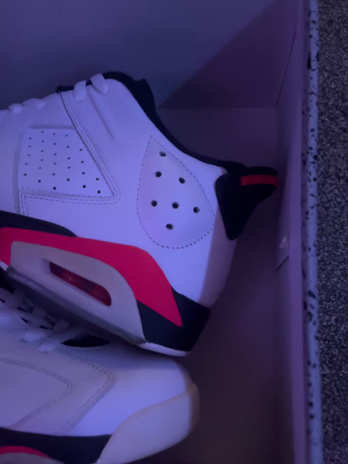 Jordan 6 reverse infrared low