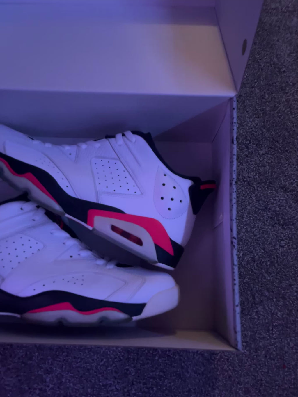 Jordan 6 reverse infrared low